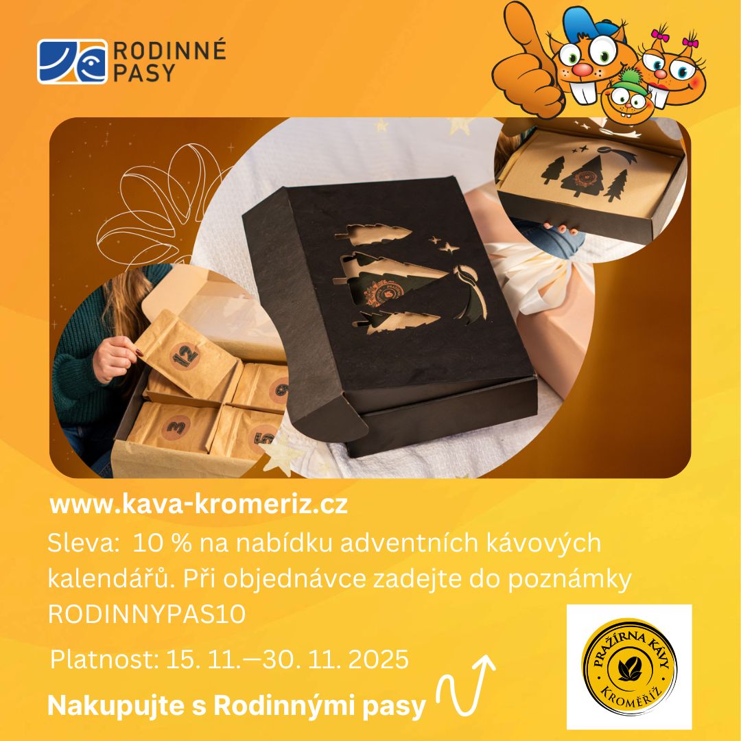 Pražírna kávy Kroměříž - slevový kupón