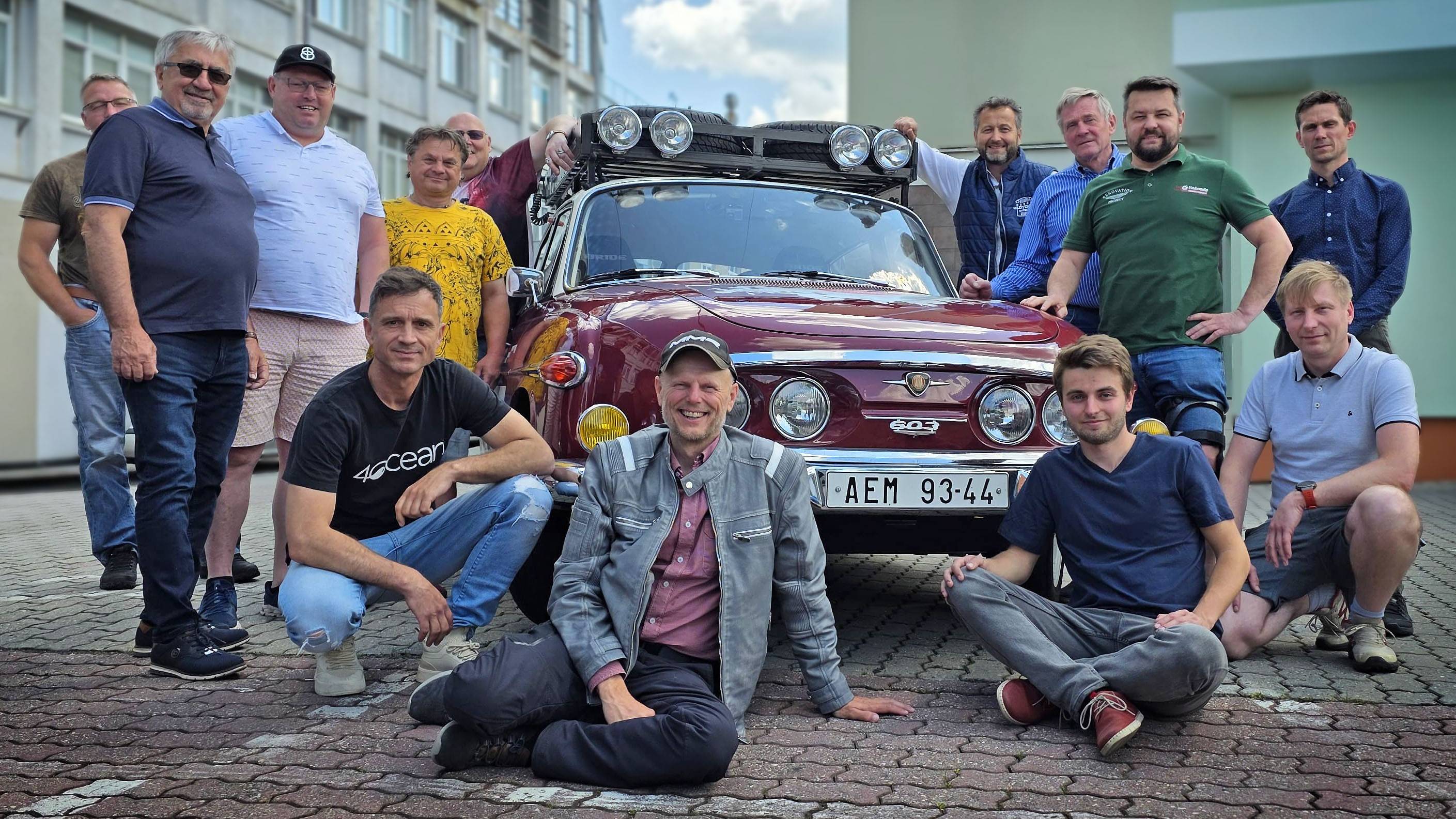 POZVÁNKA NA SLAVNOSTNÍ START ROBOT Expedice Praha–Ósaka Expo25
